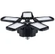 Foldable LED Ceiling Light E27 50W, Black
