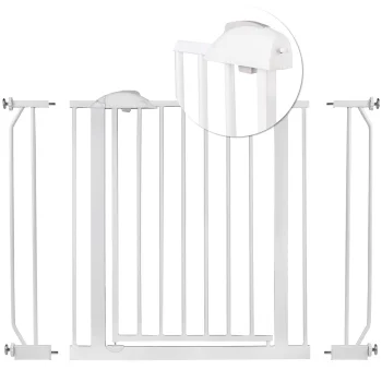 Nukido 718100 Child Safety Gate, White