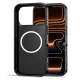 Tech-Protect Lamano MagSafe Case for iPhone 17 Pro Max, Black/Red