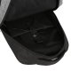 3-in-1 set: backpack, waist bag and pouch, grey-black