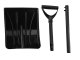 Snow Folding Removal Car Shovel, 32x24 cm