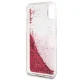 Karl Lagerfeld Liquid Glitter Case for iPhone X, Pink