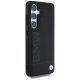 BMW Leather Big Wordmark Case for Samsung Galaxy S25 Black