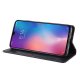 Xiaomi Mi 9 Lite / CC9 / CC9mt Vintage Style Magnetic Leather Wallet Case Cover, Black