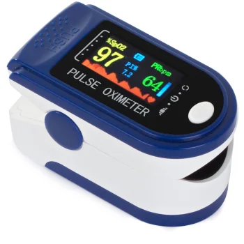 Medical Pulse Oximeter Finger LCD Display