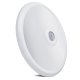 Maclean LED Ceiling Light with Motion Sensor, 12W, 4000K, MCE131