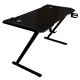 Gaming Desk with RGB LED Lighting and Holders 120x60 cm, Black
