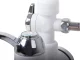 Bathroom/Kitchen Electric Water Heating Tap Faucet with Shower Head and LCD Temperature Display