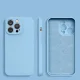 Silicone Case for Samsung Galaxy A54 5G Cover, Light Blue