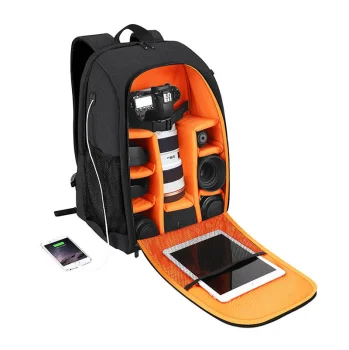 Puluz Waterproof Photo Backpack PU5011B (Black)