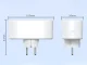 Smart Double WiFi Socket with Timer, 16A, White