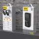 Dudao K15MAX 30000mAh PD 22.5W Powerbank with Built-in Cables, Black