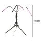 LED Grow Light for Indoor Plants with Adjustable Tripod Stand 80 LED