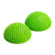 4Fizjo Sensory Half Balls for Rehabilitation, 16 cm, 2 pcs, Green