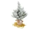 Small Artificial Christmas Tree with Snow, 45 cm, Green