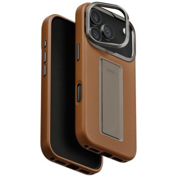 Uniq Heldro Pro Magclick Charging Phone Case Cover iPhone 17 Pro - Brown