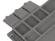 Silicone Soldering Mat with Magnets 30x45 cm, Grey