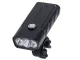 Bicycle Front Light / Flashlight with Powerbank, 3x LED CREE XM-L T6, Black