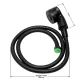 Gabbiano S05 Hairdressing Washbasin Shower Head with Hose, Black