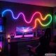 Flexible RGBic Neon LED Strip 5m USB with Bluetooth App & Remote