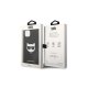 Karl Lagerfeld Case for iPhone 14 Pro Saffiano Choupette Head Patch Black