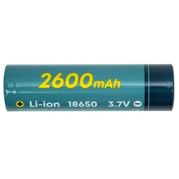 18650 Li-ion Battery, 3.7V, 2600mAh, 1C