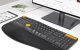 Wireless Ergonomic Keyboard with Backlight Delux GM905DB BT+2.4G, black