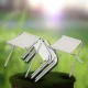 Bakalu KZ1138 Folding Camping Table Set with 4 Chairs