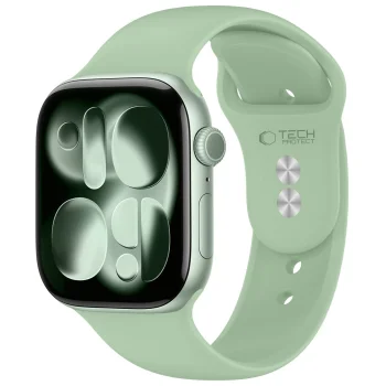 Tech-Protect Silicone dirželis Apple Watch 40/41/42 mm, šviesiai žalias