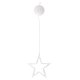 Wall Window LED Light Luminous Christmas Decoration \"Star\", 18x18cm