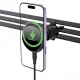 Acefast D61 Magnetic Car Air Vent Mount with Qi2 25W Wireless Charging - Gray