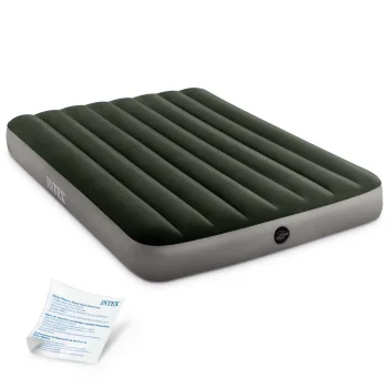Intex 64108 Double Airbed 191x137x25 cm, Green