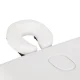 Balance 2-Segment Wooden Folding Massage Table, White