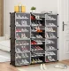 Ruhhy Modular Shoe Rack, 6 Levels
