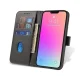 Magnet Case Wallet Flip for Samsung Galaxy S25, Black