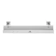 Maclean MC-333 Under-Desk Cable Organizer, 5kg, White