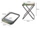 Compact Folding Camping Stool and Fishing Chair, Camo