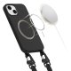 Tech-Protect MagNecklace MagSafe Case with Lanyard for iPhone 13, Black