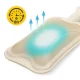 Rubber Hot Water Bottle 4FIZJO 2 Litre, Cream