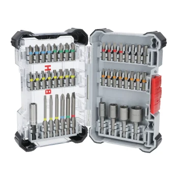Screwdriver Bit Set Bosch Extra Hard Pick and Click, 43 pcs