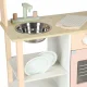 Kids Wooden Play Kitchen MDF MODERN CLASSIC with Accessories 81 cm, Pink