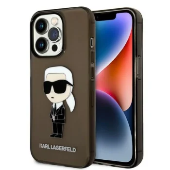 Karl Lagerfeld Ikonik Karl Case for iPhone 14 Pro Max 6.7" Black