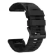 Tech-Protect silicone strap for Garmin Fenix 47 mm, black