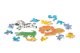Ikonka KX6015 Kids Puzzle in Metal Tin Safari Animals, 25 pcs