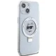 Karl Lagerfeld iPhone 15 Plus Case Ringstand MagSafe, White