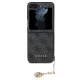 Guess 4G Charms Case for Samsung Galaxy Z Flip 5 Gray