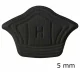 Self-Adhesive Shoe Heel Grips, 5mm, Black (2 pcs)