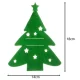 Ruhhy Christmas Cutlery Holders Christmas Tree, 12 pcs