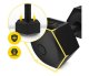4Fizjo Bitumen Dumbbells 2 x 5 kg, Black
