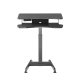Maclean MC-835 Electric Height Adjustable Desk, Black